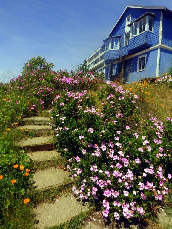 וואלפאראיסו Hostal Faro Azul מראה חיצוני תמונה